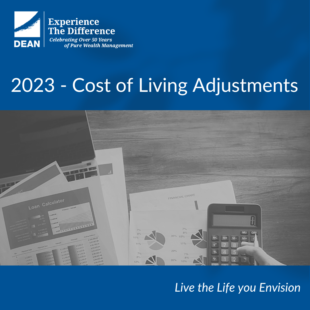 2023 Cost of Living Adjustments C.H. Dean